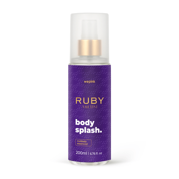 Body Splash Ruby Ametist Desodorante Colônia 200ml - Wepink