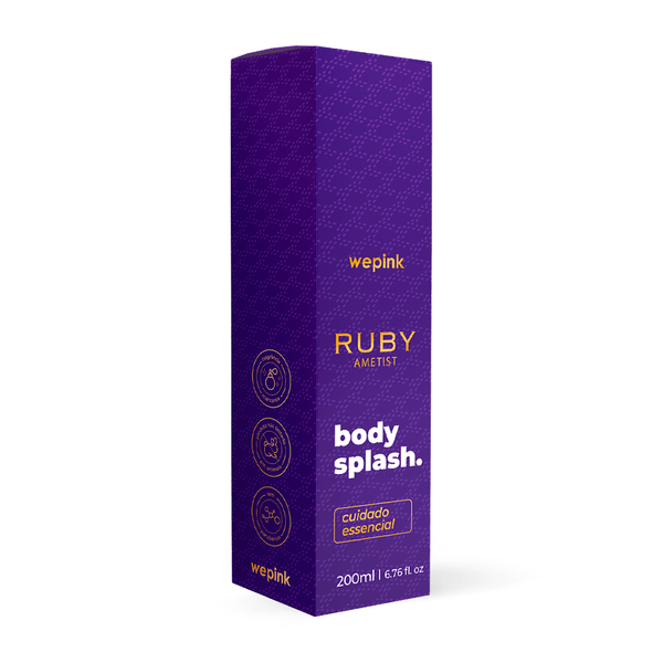Body Splash Ruby Ametist Desodorante Colônia 200ml - Wepink