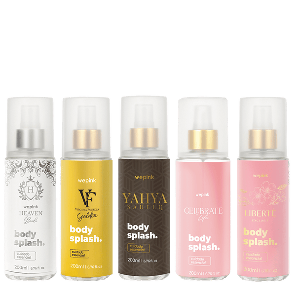 Kit Body Splash VF Golden + Yahya + Life + Exclusif + Bride - Wepink